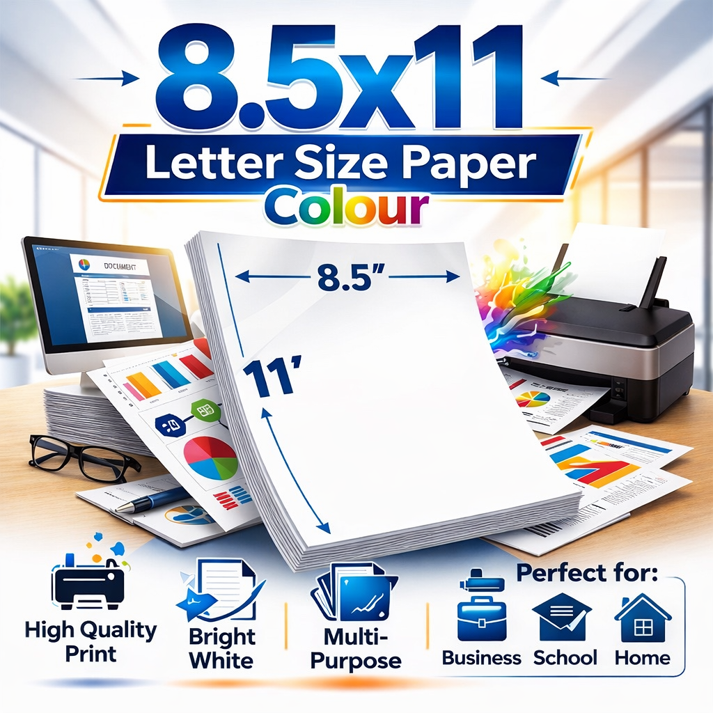 8.5X11 Colour ( Letter Size )