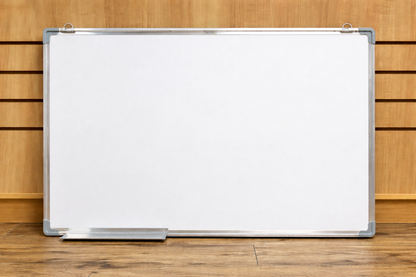 60x90 cm Magnetic Whiteboard (24x36 in) Dry Erase Board with Pen Tray & Aluminium Trim