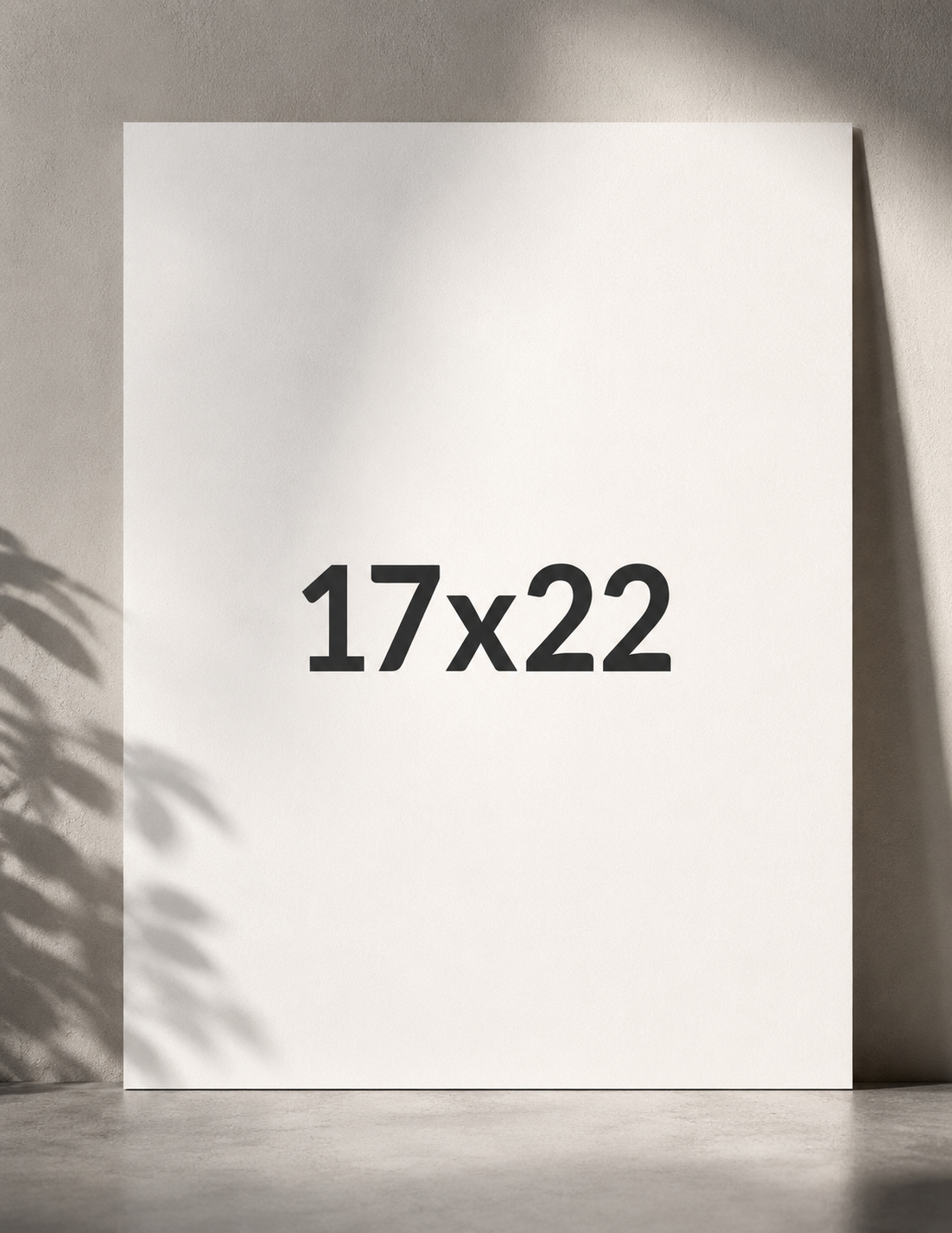 17x22 Matte Poster size ( Same Day Print )
