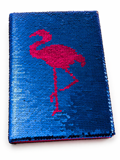 Reversible Sequin Notebook – Assorted Designs | Flipping Sparkly Cover