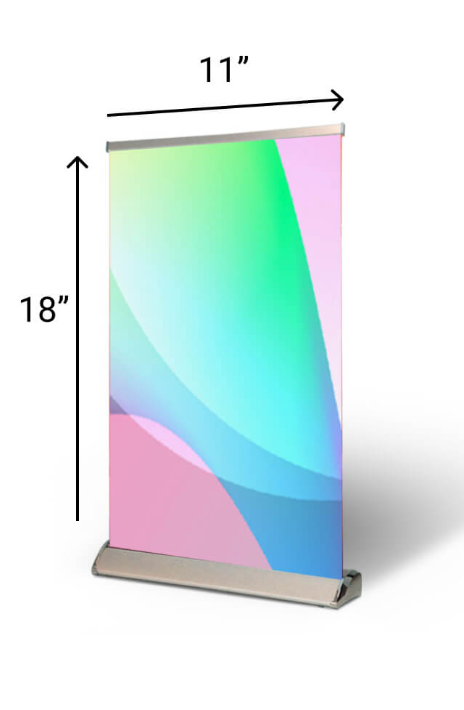 Table Top Pull Up Banner