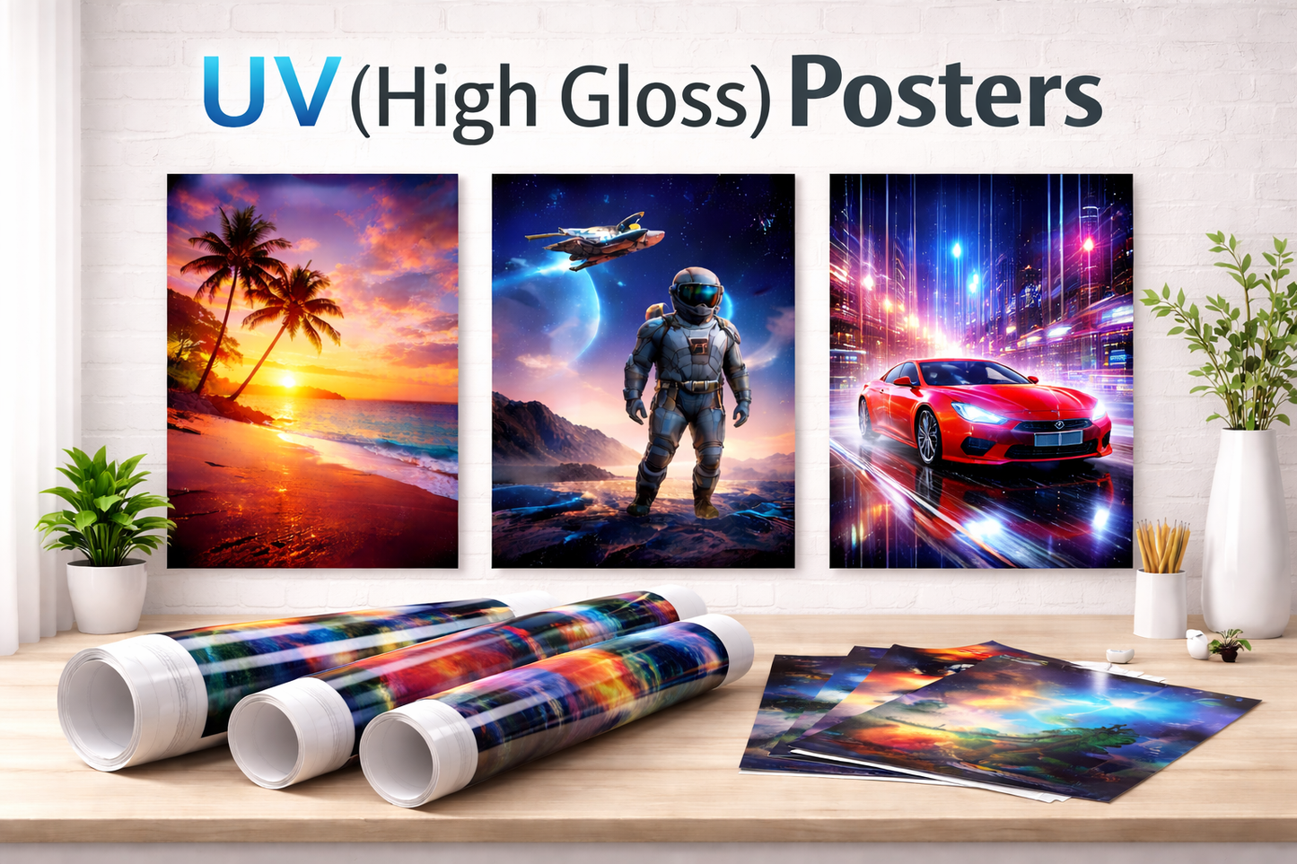 UV (High Gloss) Posters