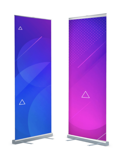 Pull Up Banner- Silver Base