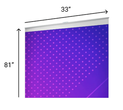 Pull Up Banner- Silver Base